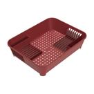 Escorredor de Louças 14 Pratos Coza Basic Vermelho Bold Brinox - 10848/0465 Escorredor de Louças 14 Pratos Coza Basic Vermelho Bold Brinox - 10848/0465