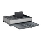 Escorredor de Louças Aço Inox com Bandeja Coletora Porta Copos Expansível Talheres Plurale Tramontina