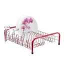 Escorredor de louças cama 13 pratos rosa