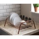 Escorredor de Louças Cama Isabela com Porta Copos Cobre Escorredor de Louças Cama Isabela com Porta Copos Cobre