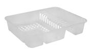 Escorredor De Louças Cinquetti, Cinquetti, Escorredor De Pia 12 Pratos Compacto, Branco, Produzido Com Plástico Livre De