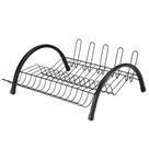 Escorredor De Louças com Porta Copo e Talheres Evolution Black 2542 - Arthi
