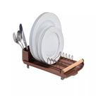 Escorredor de Louças Compacto Extensível Eco design com suporte talheres Ideal para Pias Pequenas.