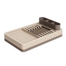 Escorredor de louças Flat 42 x 26 x 10 cm Coza - Warm Gray e Light Gray
