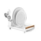 Escorredor de Louças Para 9 Pratos Extensível Linha Eco Design Arthi Cor:Branco