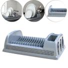 Escorredor de Louças Para Pratos e Copos Compacto Cor Prata 25971PM ARQPLAST