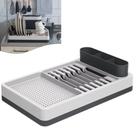 Escorredor De Louças Pratos Copos Talheres Bancada Cozinha Flat - 17000 Coza