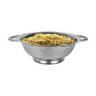 Escorredor De Macarrão Massa Em Inox C/Alça Multiuso 23cm