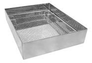 Escorredor De Óleo Para Frituras Pastel Batata 40 X 30 Em Inox Profissional