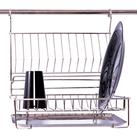 Escorredor De Pratos Basculante 12 Pratos Inox - Jomer 3020