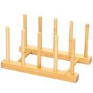 Escorredor de pratos em bambu 21,5x12
