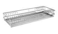 Escorredor De Pratos Embutir 870x75x270mm Mód 900mm Cromado