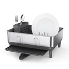 Escorredor de pratos simplehuman Compact Kitchen com bico giratório