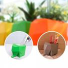 Escorredor Decorativo Elefante Geométrico 9x7cm em Plástico Cores Sortidas Onyx Trade