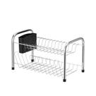 Escorredor Duplo Cromado Com Porta Talheres 1039 Arthi