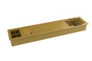 Escorredor Embutir / Sobrepor Calha Inox Úmida Dourado 90cm