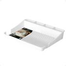 Escorredor Extensivo Fly Slim Pratos Talher Copos De Pia Branco Escorredor Extensivo Fly Slim Pratos Talher Copos De Pia Branco