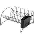 Escorredor Fan Black com Porta Copos - 2490 - ARTHI Escorredor Fan Black com Porta Copos - 2490 - ARTHI