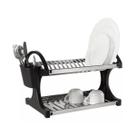 Escorredor Louça Grande Inox Dois Andares 16 Pratos Brinox Escorredor Louça Grande Inox Dois Andares 16 Pratos Brinox