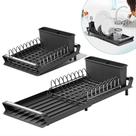 Escorredor Louças Pratos 47cm Desmontável Bandeja Extensível Porta Talheres - Mimo Style