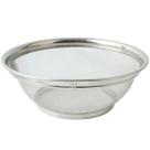 Escorredor Multiuso Redondo de 25cm Lavar Alimentos Cor Inox Escorredor Multiuso Redondo de 25cm Lavar Alimentos Cor Inox