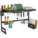 Escorredor Organizador De Louça Modular Suspenso Preto