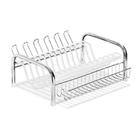 Escorredor Pratos e Talheres com Porta Copos Prime Cama Branco - Niquelart N343-4