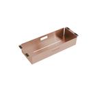 Escorredor Retangular p/Cuba Primaccore 425x162mm Rose Gold DeBacco