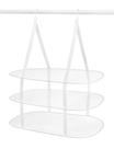 Escorredor Whitmor 6506-9367-WHT 3 camadas dobrável branco