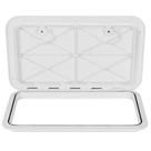 Escotilha de acesso marítimo ECOTRIC 24x14cm com tampa para barco-caravana