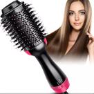 Escova 2 in 1 - Secadora Modeladora e Com Efeito Alisador