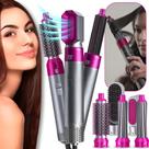 Escova 5 Em 1 Secador De Cabelo Pente Modelador De Ar Quente Escova 5 Em 1 Secador De Cabelo Pente Modelador De Ar Quente