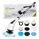 Escova 7 Em 1 Recarregável De Limpeza Ajustável Janela Banheiro E Cozinha