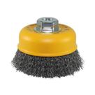 Escova Aço Carbono Copo Ondulada 3.1/4" 80mm M14 8500RPM Pequi