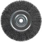 Escova Aço Circular 63mm c/Haste 7252 Brasfort