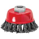 Escova Aco Copo Trancado Esmerilhadeira 150mm M14 MTX 746299