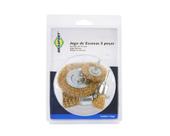 Escova Aco Jogo 5Pcs Blister Ref 7270