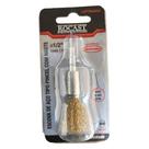 Escova Aço Pincel Mini P/Furadeira 12mm 1/2 Rocast 319,0013