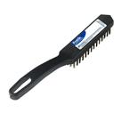 Escova Aço Pratik 4 Fileiras com Cabo Plástico 280X33mm Cerdas 22mm - Embalagem com 12 Unidades Escova Aço Pratik 4 Fileiras com Cabo Plástico 280X33mm Cerdas 22mm - Embalagem com 12 Unidades