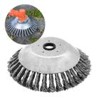 Escova Aço Temperado Cônica Trançada 8" 200mm 13mm 10000RPM Pequi