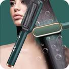 Escova Alisadora 5 em 1 Alisa, Escova, Modela, Seca, Anti-Frizz - Profissional Cerâmica Bivolt