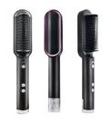 Escova Alisadora De Cabelo Secadora Alisadora Modeladora Pente Antifrizz - Beauty Escova Alisadora De Cabelo Secadora Alisadora Modeladora Pente Antifrizz - Beauty
