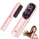 Escova alisadora de cabelo sem fio Bopcal com bateria de 10.000 mAh
