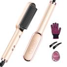 Escova Alisadora de Cabelo TYMO Ring com Pente Embutido - Cor Pêssego