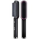 Escova Alisadora, Escova Alisadora 3 em 1 Alisa, Seca e Hidrata com Luzes de Íons Bivolt, Alisador De Cabelo