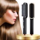 Escova Alisadora Secador, Chapinha e Modelador de Cachos Bivolt Hair Pro 5 em 1