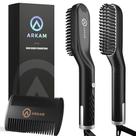 Escova aquecida original Arkam para alisador de barba para homens