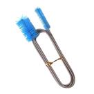 Escova c/ Cabo Flexível 1,5m Limpeza Mangueira Manutenção Aquarios Tanques Beteiras Ace Pet
