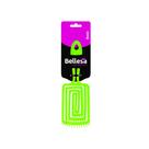 Escova cabelo bellesa super flex quadrada neon - diversas cores