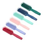 Escova Cabelo Cachos Modela Plástico Jacaré Cores Tipo Avon